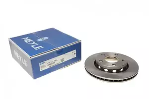 Вентилируемый задний тормозной диск на Фольксваген Пассат Б5 Meyle 115 523 1004.