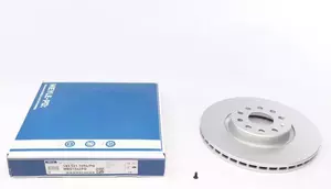 Вентилируемый передний тормозной диск на Volkswagen Passat B6 Meyle 183 521 1094/PD.