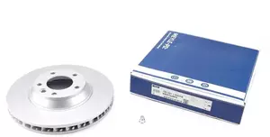 Вентилируемый передний тормозной диск на Ауди Ку7  Meyle 183 521 1103/PD.