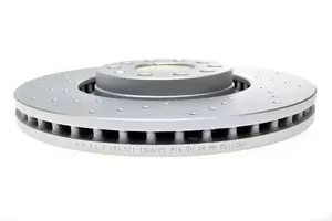Вентильований передній гальмівний диск з перфорацією Meyle 183 521 1106/PD фотографія 2.