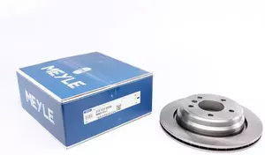 Вентилируемый задний тормозной диск на BMW 528 Meyle 315 523 0058.
