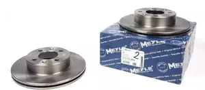 Вентилируемый передний тормозной диск на Хюндай Акцент  Meyle 37-15 521 0005.