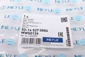 Датчик износа тормозных колодок Meyle 53-14 527 0004 фотография 5.
