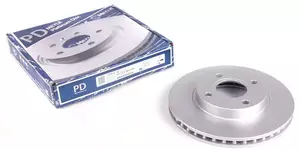 Вентилируемый передний тормозной диск Meyle 715 521 0031/PD фотография 0.