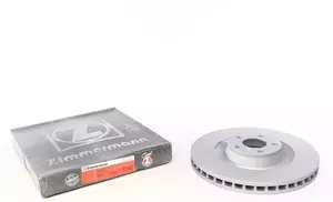Вентильований гальмівний диск на Audi A6 C6 Otto Zimmermann 100.3305.20.