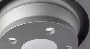 Перфорированный тормозной диск Otto Zimmermann 100.3319.20 фотография 3.