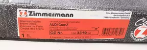 Перфорированный тормозной диск Otto Zimmermann 100.3319.20 фотография 5.