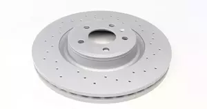 Вентилируемый тормозной диск с перфорацией Otto Zimmermann 100.3356.52 фотография 6.