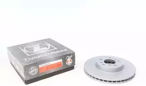 Вентилируемый тормозной диск на BMW X5  Otto Zimmermann 150.1297.20.