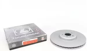 Вентилируемый тормозной диск на BMW 740 Otto Zimmermann 150.2954.20.