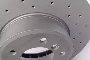 Вентилируемый тормозной диск с перфорацией Otto Zimmermann 150.3403.52 фотография 2.