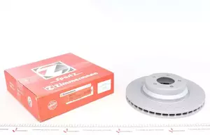 Вентилируемый тормозной диск с перфорацией на BMW 740 Otto Zimmermann 150.3408.52.