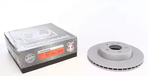 Вентилируемый тормозной диск на BMW X3  Otto Zimmermann 150.3431.20.