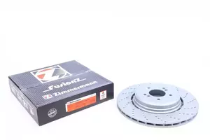 Вентильований гальмівний диск з перфорацією на BMW 6  Otto Zimmermann 150.3476.70.