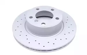 Вентилируемый тормозной диск с перфорацией Otto Zimmermann 150.3497.52 фотография 4.