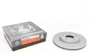 Вентилируемый тормозной диск на Nissan Tiida  Otto Zimmermann 200.2526.20.