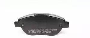 Тормозные колодки Otto Zimmermann 23600.190.1 фотография 2.