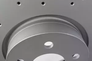 Вентилируемый тормозной диск с перфорацией Otto Zimmermann 400.3654.20 фотография 2.