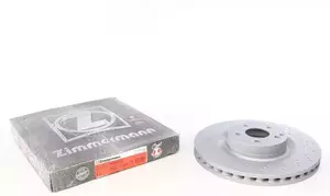 Вентилируемый тормозной диск с перфорацией Otto Zimmermann 400.3658.20.