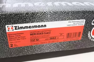 Тормозной диск Otto Zimmermann 400.3662.20 фотография 4.
