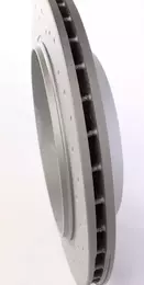 Перфорированный тормозной диск Otto Zimmermann 400.3663.52 фотография 1.