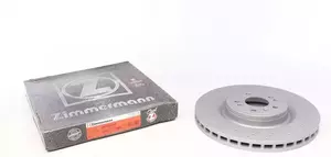 Вентилируемый тормозной диск с перфорацией Otto Zimmermann 400.3685.20 фотография 0.