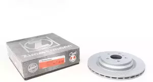 Вентилируемый тормозной диск с перфорацией Otto Zimmermann 400.3689.20 фотография 0.