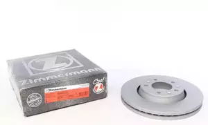 Перфорированный тормозной диск на Peugeot Expert  Otto Zimmermann 440.3116.20.