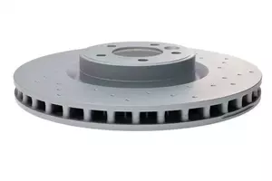 Вентилируемый тормозной диск с перфорацией Otto Zimmermann 450.5212.52 фотография 4.
