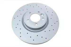 Вентилируемый тормозной диск с перфорацией Otto Zimmermann 450.5212.52 фотография 5.