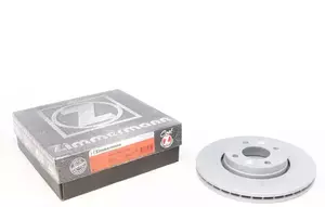 Перфорированный тормозной диск на Nissan Note  Otto Zimmermann 470.2416.20.