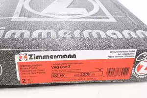 Перфорований гальмівний диск Otto Zimmermann 600.3205.20 фотографія 4.