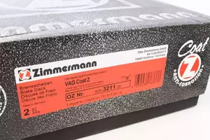 Гальмівний диск Otto Zimmermann 600.3211.20 фотографія 5.