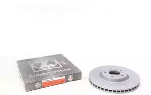 Вентильований гальмівний диск Otto Zimmermann 600.3249.20 фотографія 1.