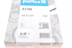 Воздушный фильтр Purflux A1108 фотография 2.