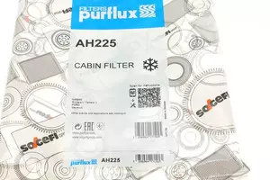 Салонний фільтр Purflux AH225 фотографія 3.