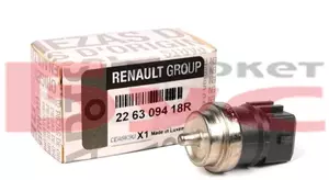 Датчик температури охолоджуючої рідини Renault 22 63 094 18R фотографія 0.