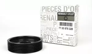 Натяжной ролик ремня генератора на Рено Кенго 1 Renault 7700875328.