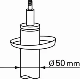 Стійка амортизатора Sachs 314 011 фотографія 8.