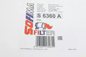 Воздушный фильтр Sofima S 6360 A фотография 4.