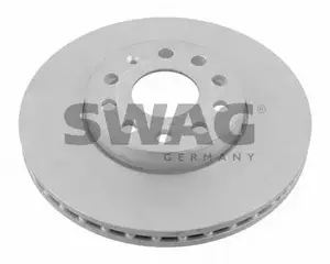 Вентилируемый передний тормозной диск на Ауди А3  Swag 32 92 2902.