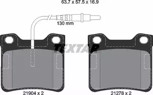 Гальмівні колодки Textar 2190403 фотографія 4.