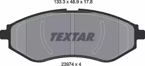 Тормозные колодки Textar 2397401 фотография 4.