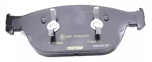 Тормозные колодки Textar 2516002.