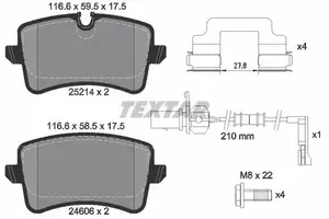 Гальмівні колодки Textar 2521413 фотографія 4.