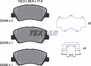 Гальмівні колодки Textar 2534801 фотографія 4.