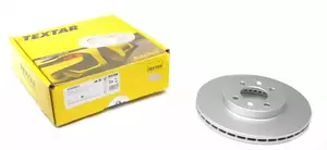 Вентилируемый тормозной диск на Рено Сценик 1 Textar 92064803.