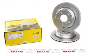 Перфорированный тормозной диск Textar 92075103.