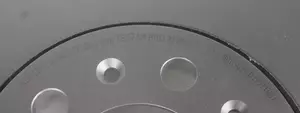 Перфорированный тормозной диск Textar 92106603 фотография 3.