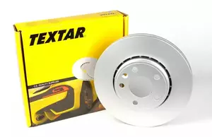 Перфорированный тормозной диск на Nissan Primastar  Textar 92116003.